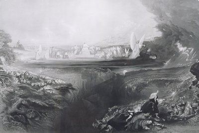 The Last Judgement, engraved by Charles Mottram, published by Thomas McLean, 1856 by John Martin